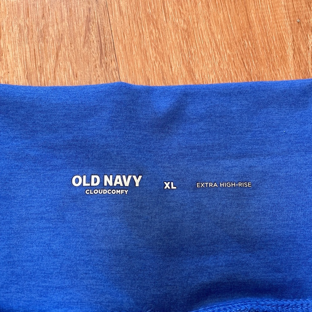 Old Navy Extra High Rise Cloudcomfy Skort XL Blue Tennis Skirt Stretch Soft NWT - Picture 6 of 9